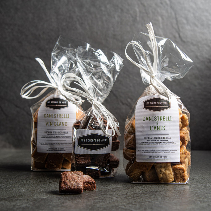 Canistrelli Cacao Fleur de sel - Les Goûters de Vané