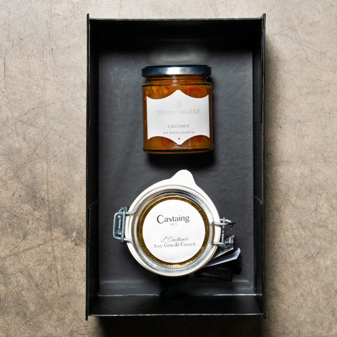 COFFRET - Foie gras & Chutney