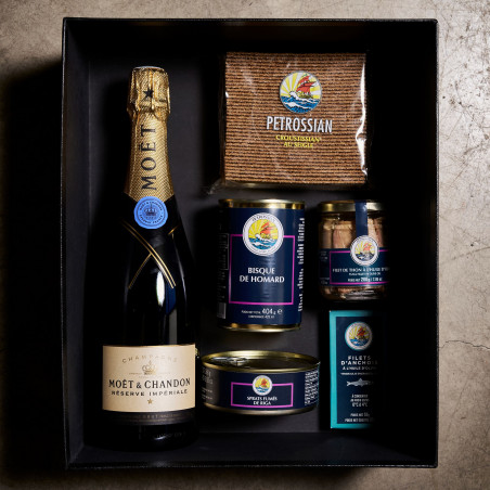 Coffret - Champagne & seafood Petrossian