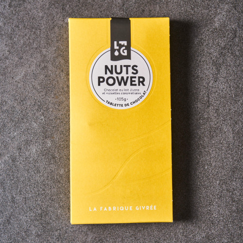 Nuts Power chocolate bar