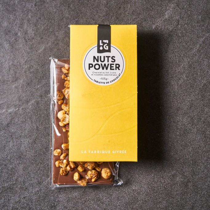 Nuts Power chocolate bar