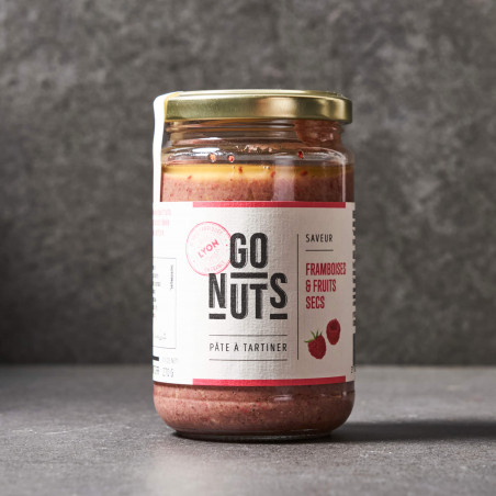 Raspberry-flavored spread - GO NUTS