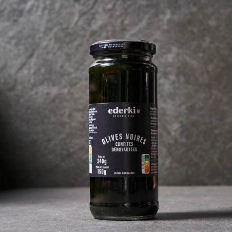 Olives noires confites - EDERKI