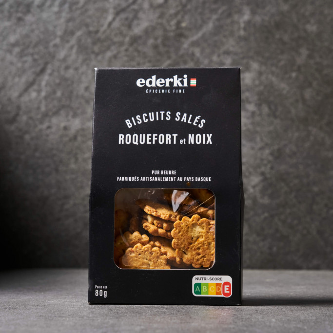 Biscuits au Roquefort et Noix - EDERKI