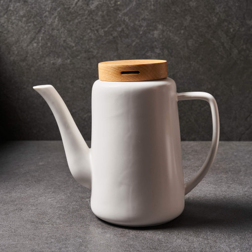 White Teapot ENZO - OGO LIVING